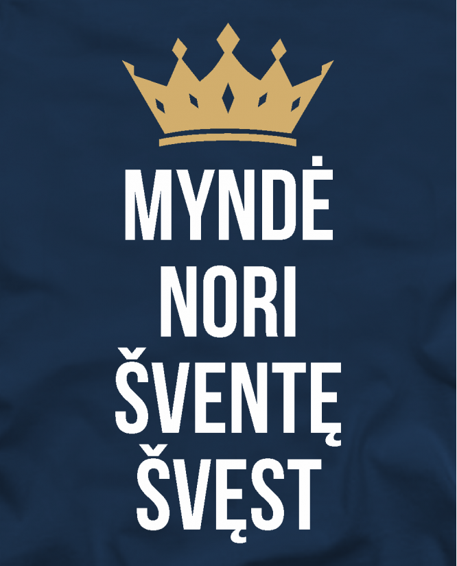 Myndė nori šventę švęst